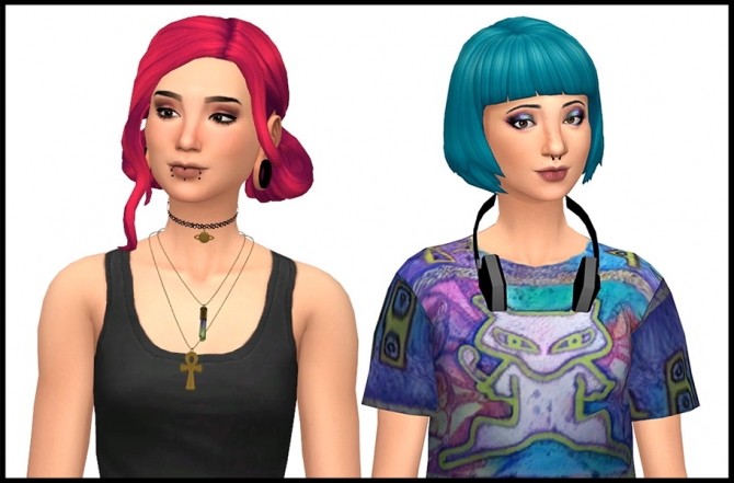 Sims 4 Behr Sisters (Maxis Makover) at ThatMalorieGirl