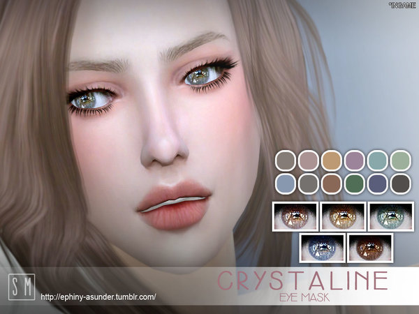 Sims 4 Crystaline Eye Mask by Screaming Mustard at TSR