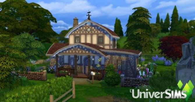 Sims 4 Lupins house by Sirhc59 at L’UniverSims
