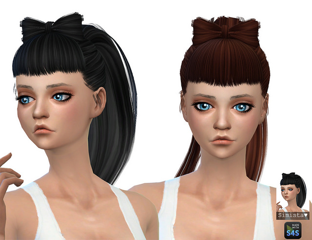 Sims 4 Candy Hair Retexture at Simista