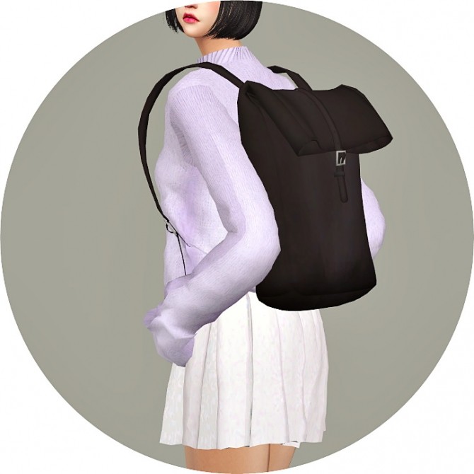 Sims 4 Female Backpack at Marigold