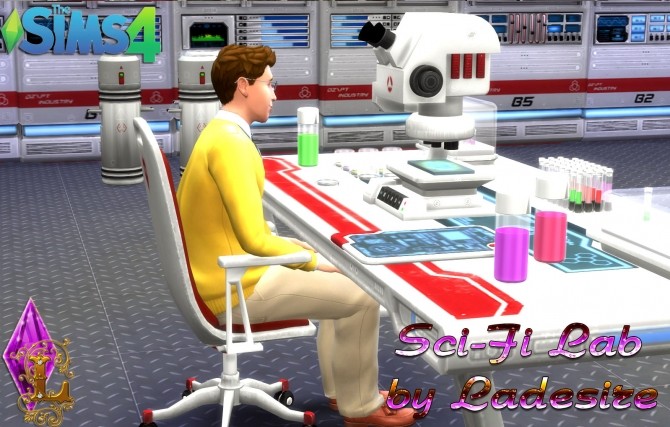 Sims 4 Sci Fi Lab at Ladesire