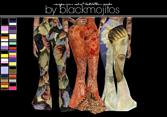 Sims 4 Pants at BlackMojitos