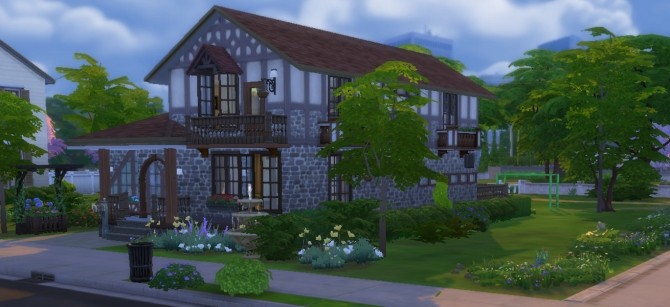 Sims 4 Rustic elegant house by catalina 45 at Mod The Sims