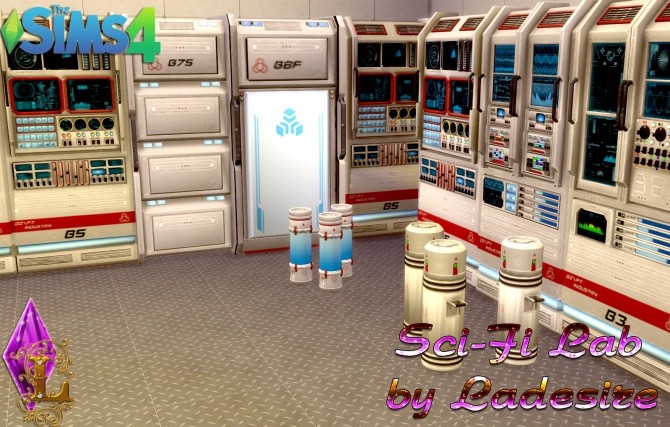 Sims 4 Sci Fi Lab at Ladesire