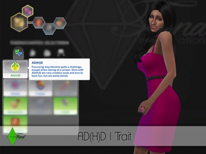 Sims 4 AD(H)D Trait by FiendMods at Mod The Sims