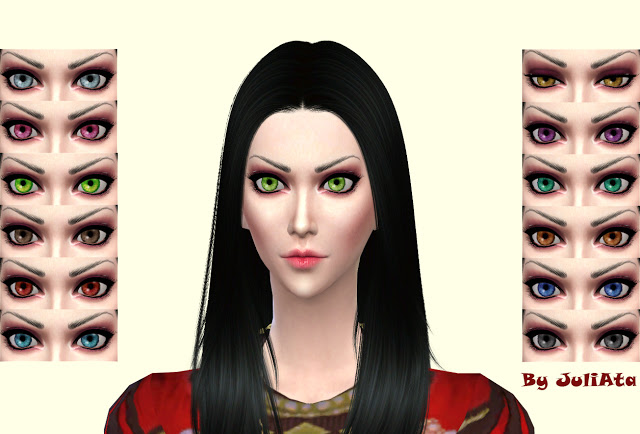 Sims 4 Alice Eyes by JuliAta at Sims 3 Game