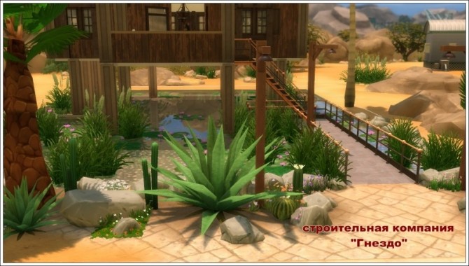 Sims 4 Home on pilings at Sims by Mulena