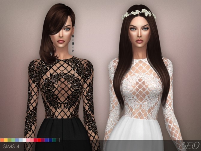 Sims 4 ZM INSPIRATION outfits at BEO Creations