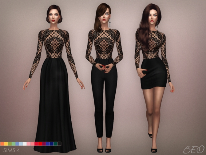 ZM INSPIRATION outfits at BEO Creations » Sims 4 Updates