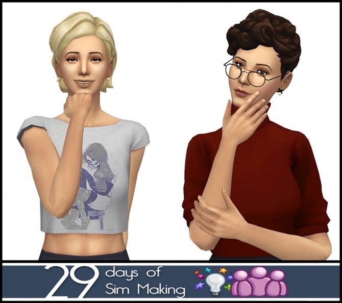 Sims 4 Twins at ThatMalorieGirl
