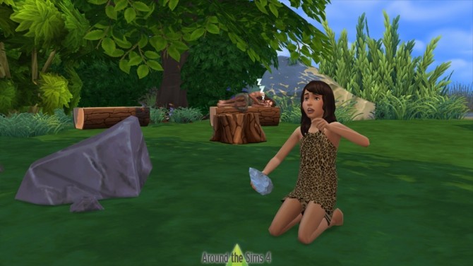Sims 4 History Challenge CC Prehistory Stuff for Kids at Around the Sims 4