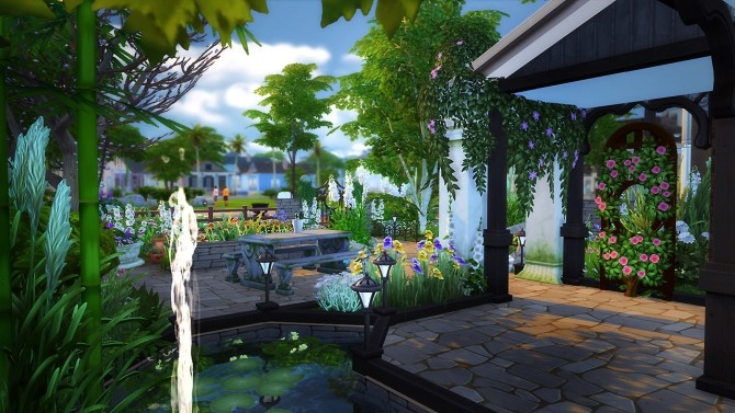 Sims 4 Nainupharre house at Fezet’s Corporation
