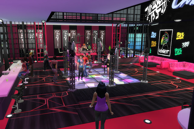 Sims 4 Dansims NightClub at pqSims4