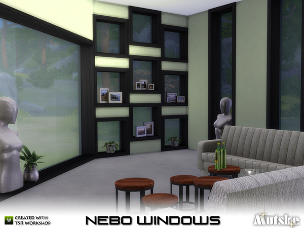 Sims 4 Nebo Windows by mutske at TSR