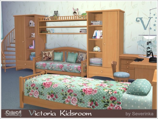 Sims 4 Victoria kidsroom at Sims by Severinka