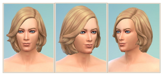 Sims 4 Halfsoftwavy Hair Male at Birksches Sims Blog