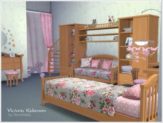 Victoria kidsroom at Sims by Severinka » Sims 4 Updates