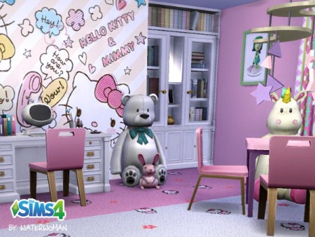 Girly Dream Room at Akisima » Sims 4 Updates