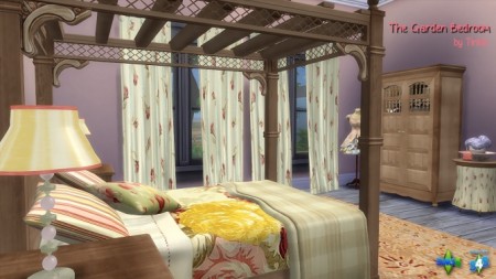 The Garden Bedroom at Tinkerings by Tinkle