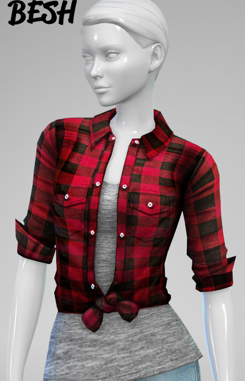 Sims 4 Female tops at Besh