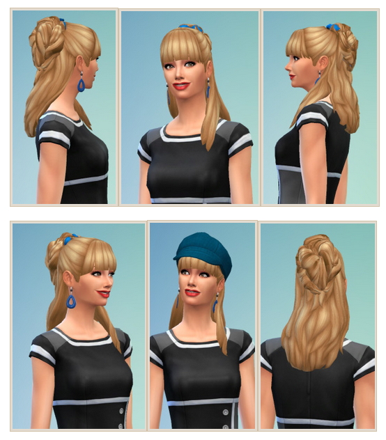 Sims 4 Gardening Hair for Women at Birksches Sims Blog