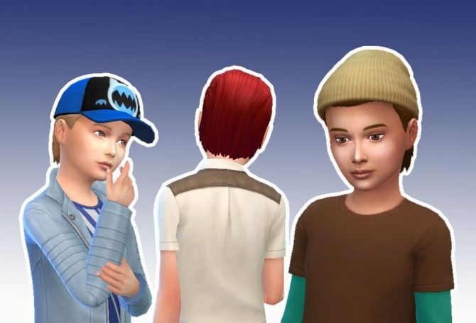 Sims 4 Short Wet for Boys at My Stuff