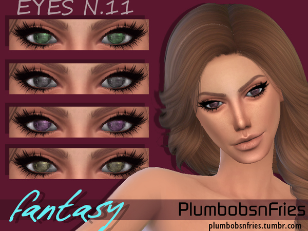 Sims 4 Fantasy Eyes N.11 by Plumbobs n Fries at TSR