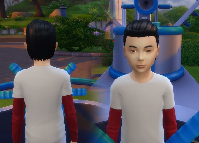 Sims 4 Short Wet for Boys at My Stuff