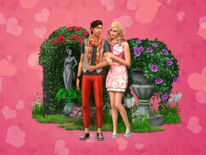 Sims 4 The Sims 4 Romantic Garden PC Wallpapers at SimCookie