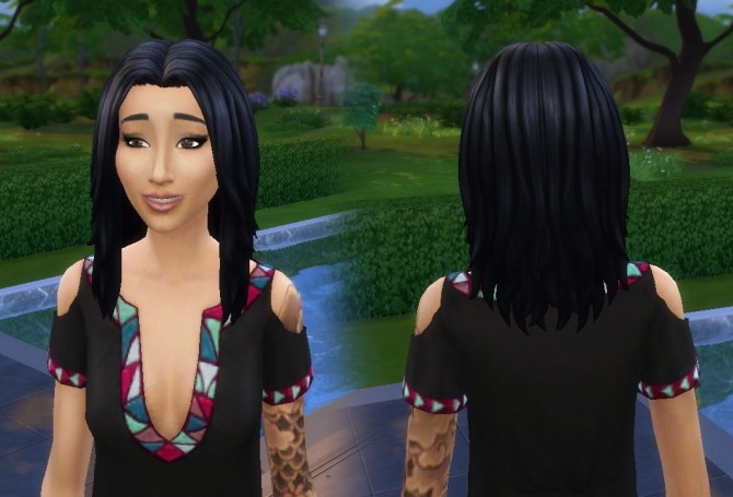 Sims 4 Dynamic Hairstyle at My Stuff