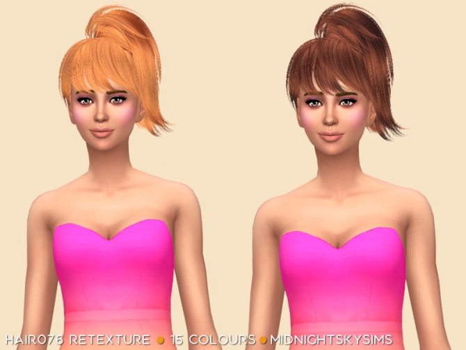 Millet Hair Retexture At Maimouth Sims Sims Updates Images
