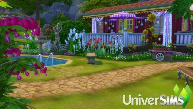 Sims 4 The nest by chipie cyrano at L’UniverSims