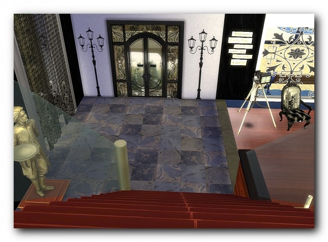 Sims 4 Lavion de lhôtel boutique at Architectural tricks from Dalila