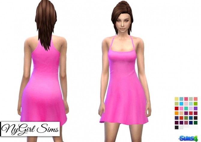 Sims 4 Simple Summer Sundress at NyGirl Sims
