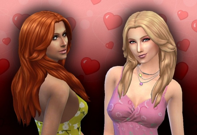 Sims 4 Valentine Gift hair at My Stuff