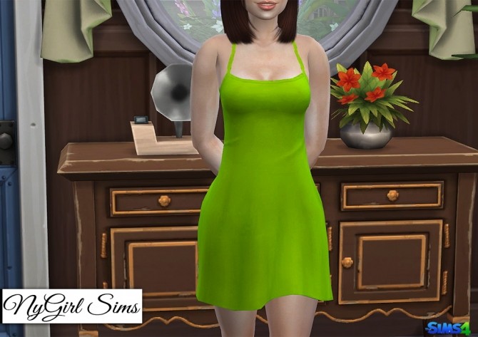 Sims 4 Simple Summer Sundress at NyGirl Sims