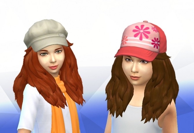 Sims 4 Renewal Hair for Girls at My Stuff