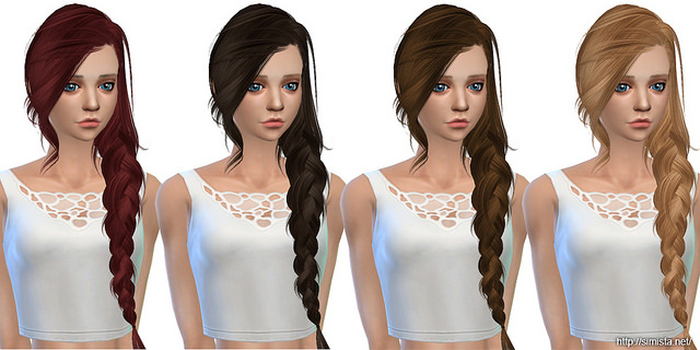 Sims 4 Skysims Hair 257 Retexture at Simista