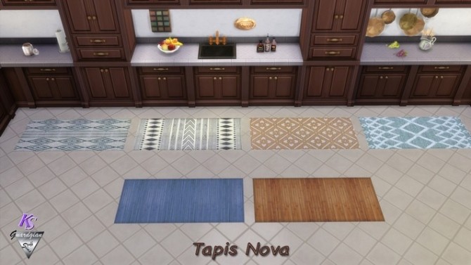 Sims 4 NOVA and VIVA rugs by Guardgian at Khany Sims