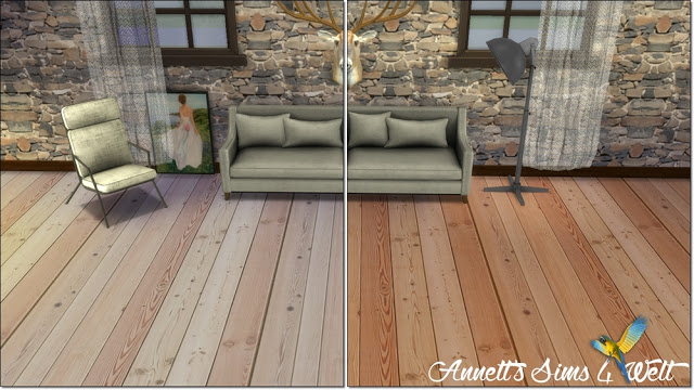 Sims 4 Natural Wood Floors at Annett’s Sims 4 Welt