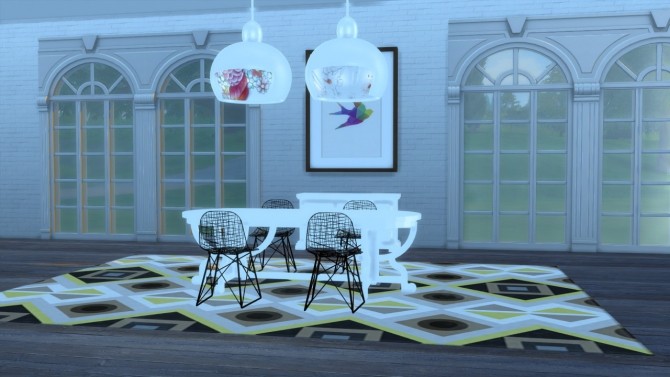 Sims 4 Juuyo ceiling lamp at Meinkatz Creations