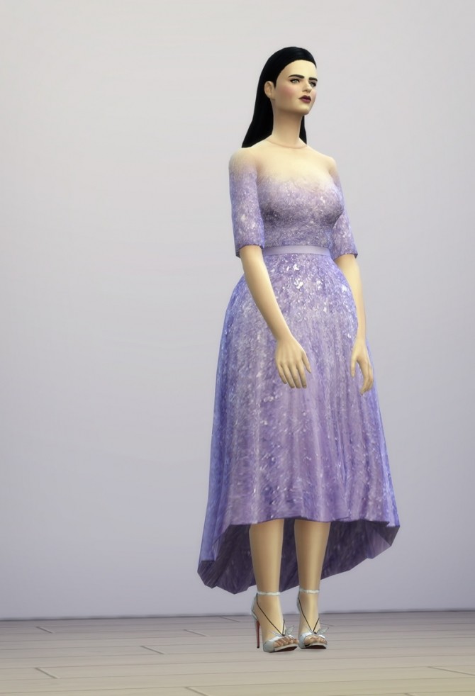 Sims 4 R&R Haute Couture FW2014 dress at Rusty Nail