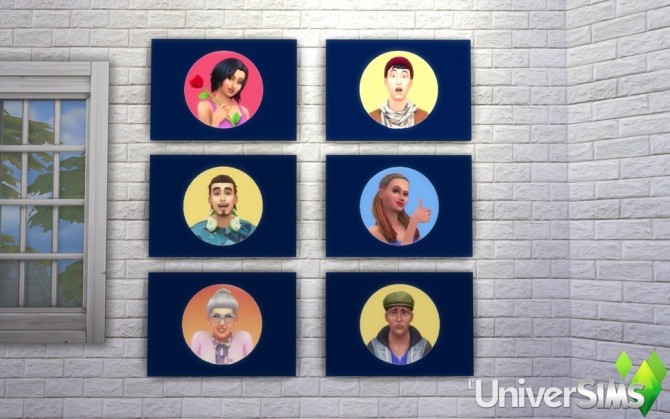 Sims 4 Simoticones by Bouckie at L’UniverSims