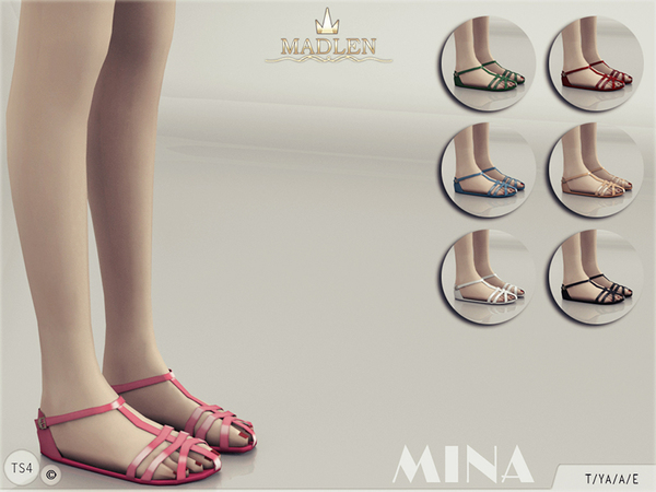 Sims 4 Madlen Mina Shoes by MJ95 at TSR