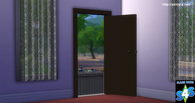 Sims 4 Open Door Policy at Simista