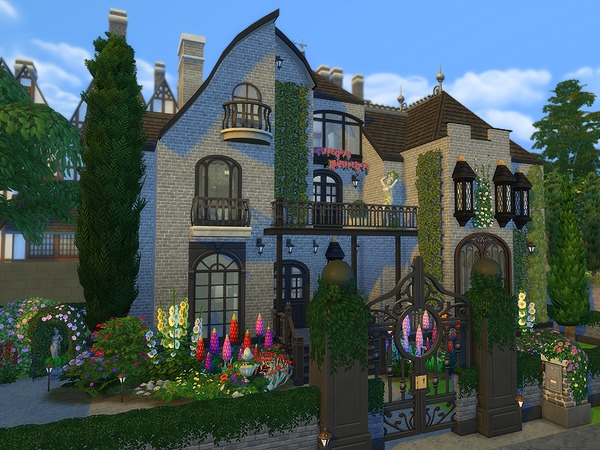 Sims 4 Susanne Estate by Ineliz at TSR