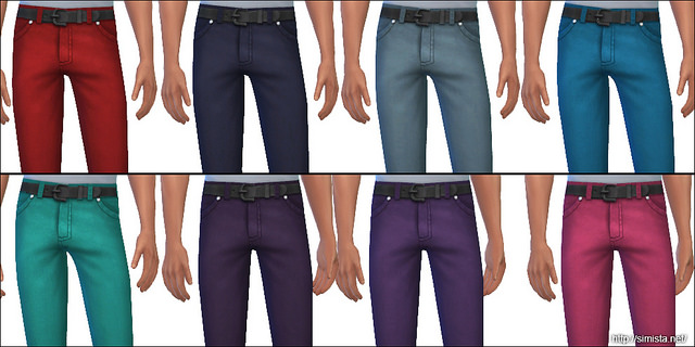 Back To Basics YM Jeans Recolours at Simista » Sims 4 Updates