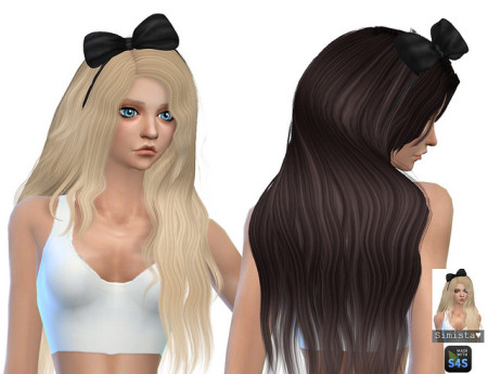 Midsummer Night Hair Retexture at Simista » Sims 4 Updates