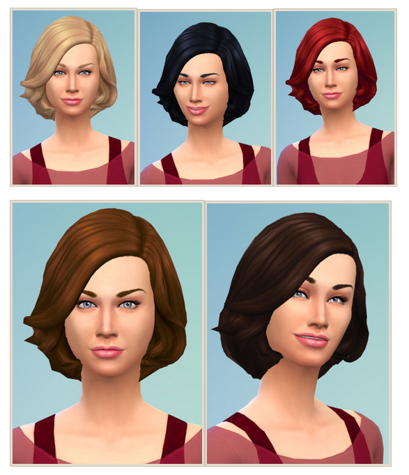 Sims 4 Softwavy Hair Conversion Female at Birksches Sims Blog